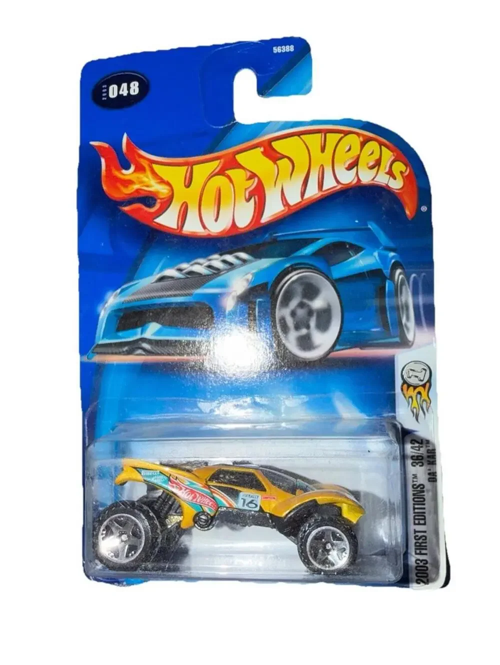 Hot Wheels 048 Da Kar Real Riders 2003 First Editions 36/42 NEW